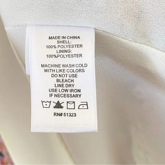 1.State Dress Sunwashed Floral Print High Low Pink Blue Women’s Size Small - Picture 9 of 10